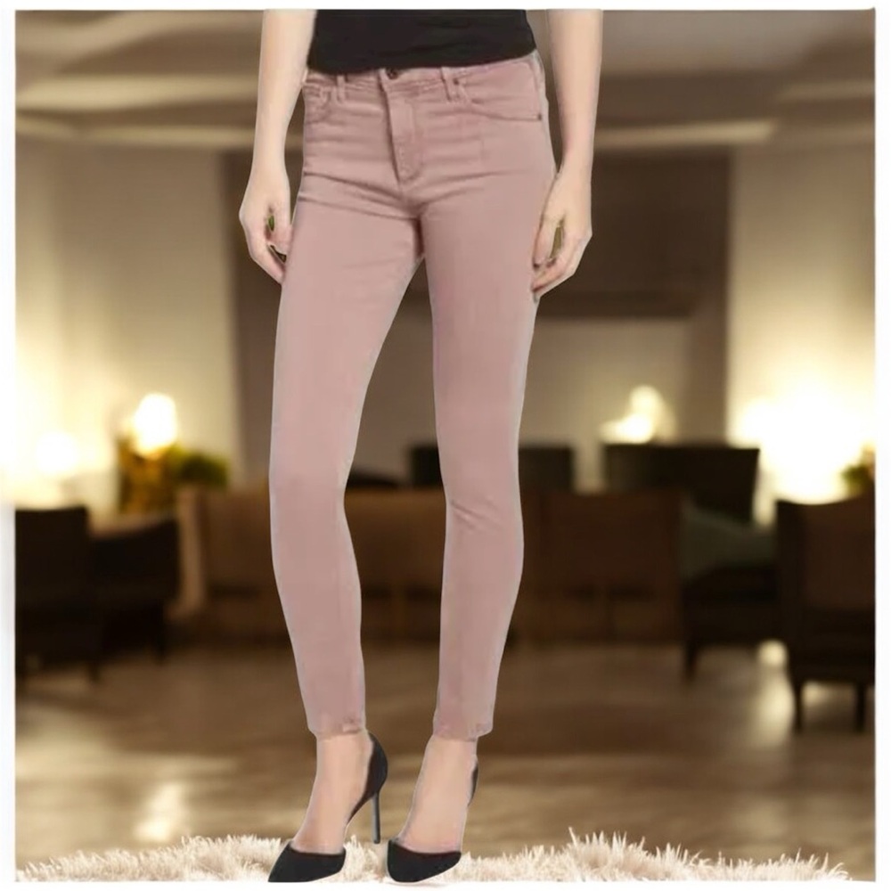 Womens Pink American Eagle Outfitters Pants Sz 6 Super Stretch soft